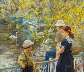  beautiful Oil Painting - Beautiful Girl VG 06 pet kids